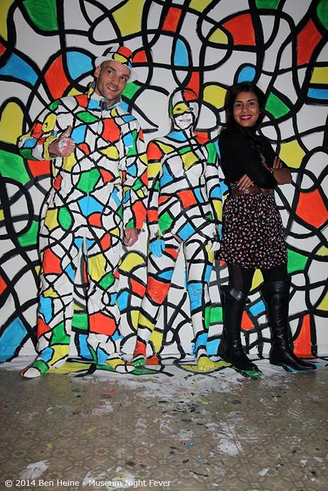 Artist Ben Heine with Agent Najwa Borro - 2014 - Museum Night Fever