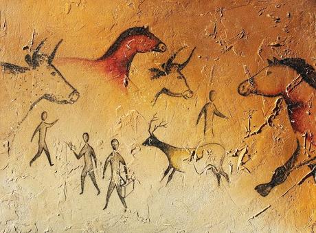 Modern Day Authentic Cave Paintings by Carruscaux