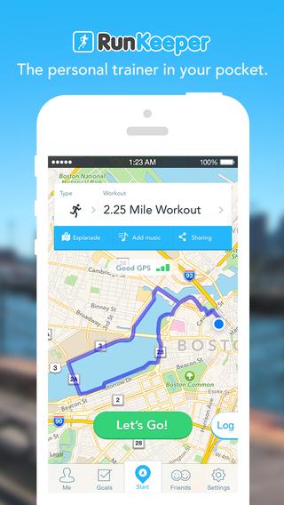 RunKeeper App