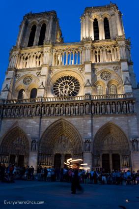 A Night Show at Notre Dame