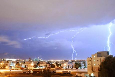 Lightning in Muscat Lightning in Muscat