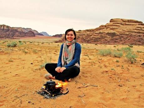 Desert Tea Time in Wadi Rum