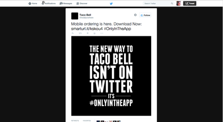 Taco Bell goes dark.