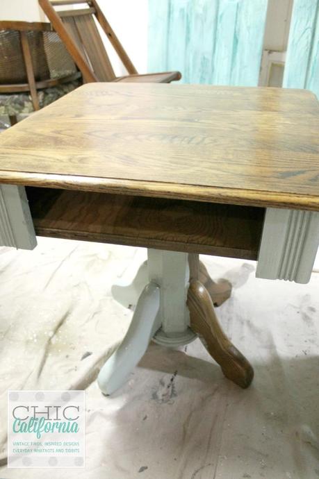 Oak Side table