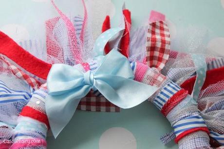 DIY fabric wreath for Christmas - step by step tutorial-13