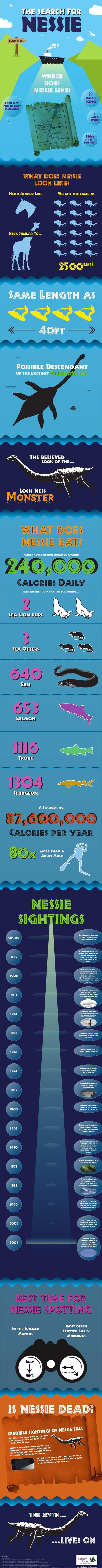 The Loch Ness Monster Infographic
