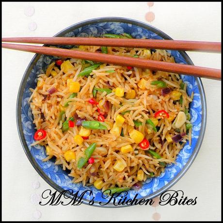 Fried rice- the bouillon/stock cube option..it pays to read labels!!
