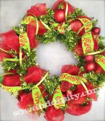 14 Designer Christmas Wreaths #116 Jolly