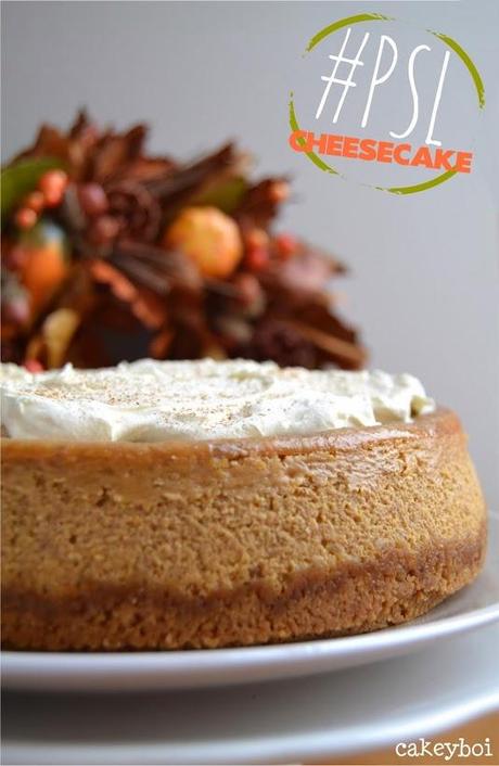Pumpkin Spice Latte Cheesecake