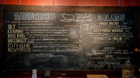 City Pork Baton Rouge, LA – Charcuterie for the Rest of Us menu at City Pork Baton Rouge