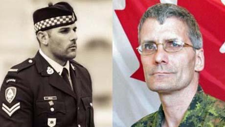 Cpl Nathan Cirillo and Warrant Officer Patrice Vincent