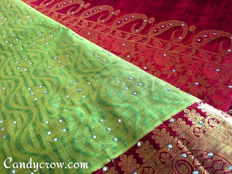 Blouse design for Kanchipuram silk saree | Reception saree blouse design