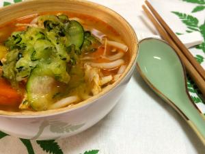 SImplified Dak-kalguksu – Korean Chicken Noodle Soup