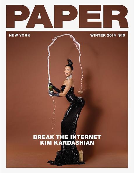 Kim Kardashian Shows Off Assets For Paper Magazine Kim Kardashian Shows Off Assets For Paper Magazine
