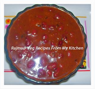 Rajma Masala(Red Kidney Bean Curry),Dals and Kadhis, kashmiri, rajama,how to make rajama, rajama masala,Veg trcipes from my kitchen