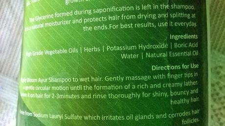 Bloom Ayur Shampoo Review Bloom Ayur Shampoo Review