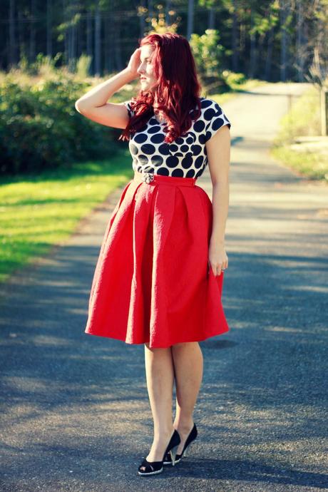 Polka dots, roses, and hearts Polka dots, roses, and hearts | www.eccentricowl.com