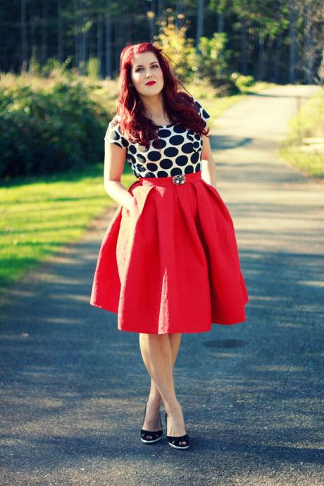 Polka dots, roses, and hearts Polka dots, roses, and hearts | www.eccentricowl.com