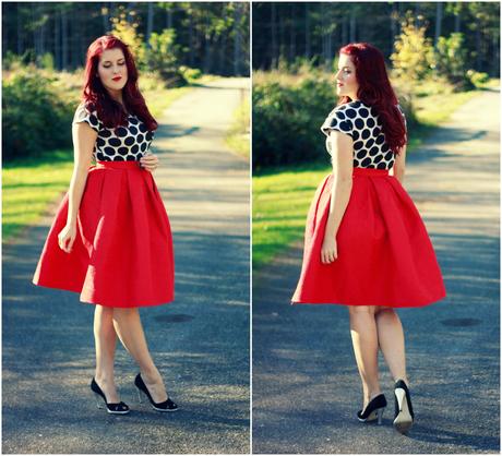 Polka dots, roses, and hearts Polka dots, roses, and hearts | www.eccentricowl.com