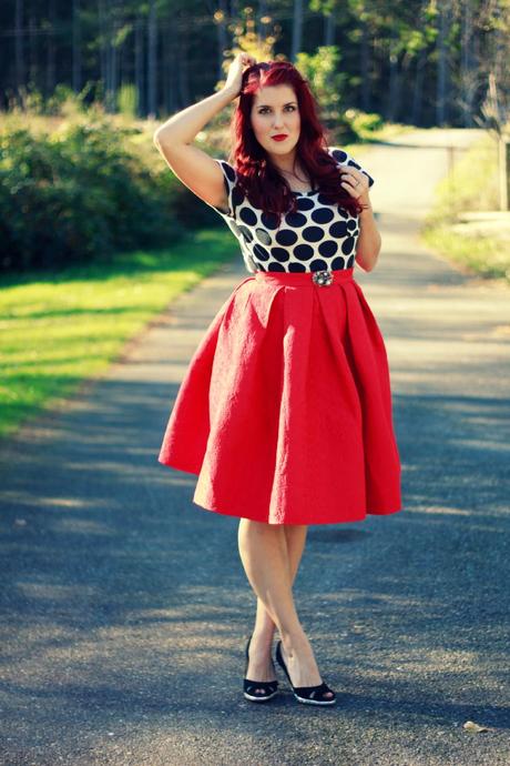 Polka dots, roses, and hearts Polka dots, roses, and hearts | www.eccentricowl.com