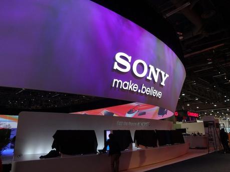 Sony's booth at CES