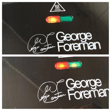 Healthier eating with the George Foreman family grill IMG_0570.JPG