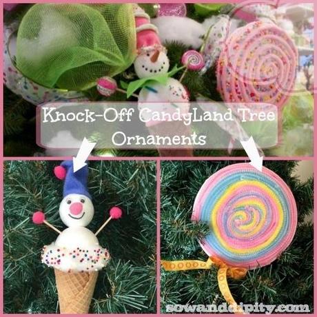diy candyland tree ornaments paperblog diy candyland tree ornaments paperblog