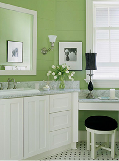 Dark Green Color Walls