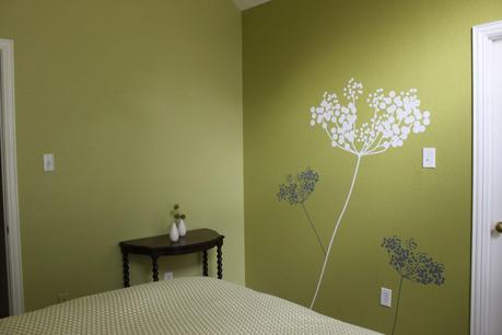 Dark Green Color Walls