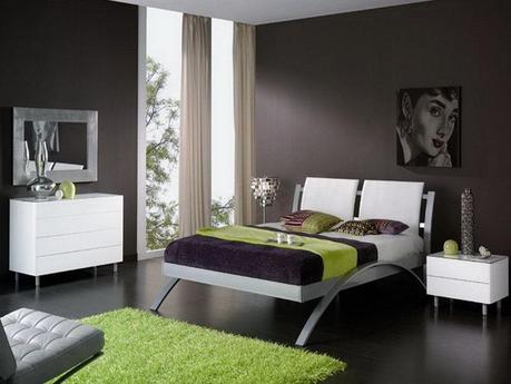 Dark Green Color Walls