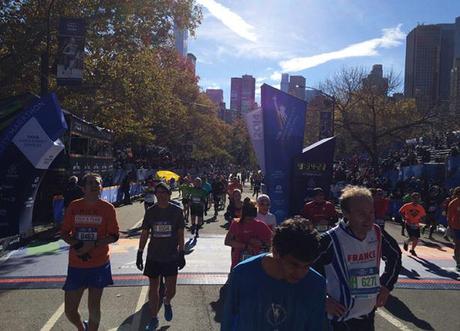 New York City Marathon - Finish line