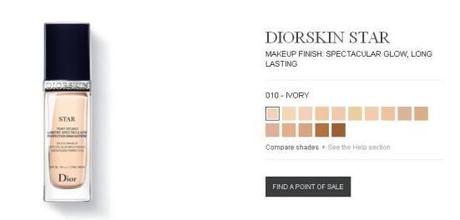 DiorSkin Star Foundation shades
