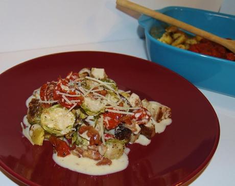 Brussel Sprouts, Turnips, Zucchini &Tomatoes  – Kellis Kitchen