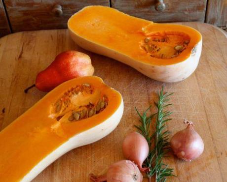 butternut squash and rosemary
