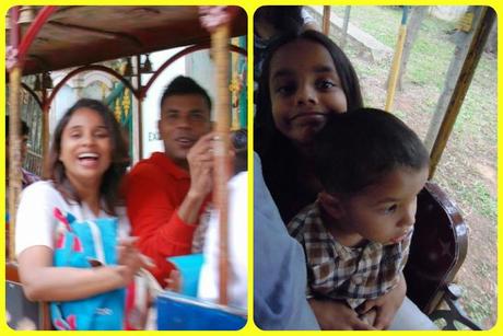Yup. You can see that we really enjoyed the toy train ride