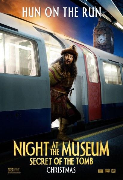 'Night at the Museum: Secret of the Tomb' Posters Reveal Main Characters