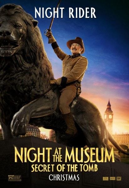 'Night at the Museum: Secret of the Tomb' Posters Reveal Main Characters