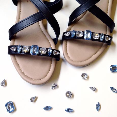DIY Marni-Inspired Embellished Sandals
