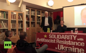 Video – Antifascist Resistance in Ukraine meeting in London