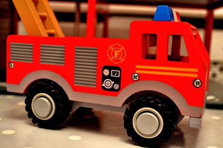 Asda Wooden Toy Range - Fire Station