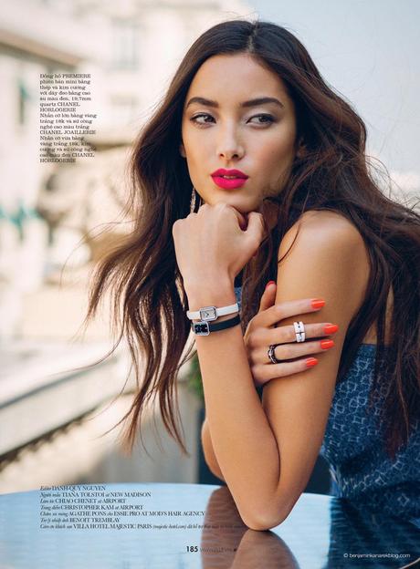 Tiana Tolstoï is a “Modern Muse” for a Special Chanel for ELLE by Benjamin Kanarek Tiana Tolstoi in Chanel Restort 2015 for ELLE VIetnam © Benjamin Kanarek