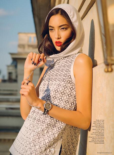 Tiana Tolstoï is a “Modern Muse” for a Special Chanel for ELLE by Benjamin Kanarek Tiana Tolstoi in Chanel Restort 2015 for ELLE VIetnam © Benjamin Kanarek