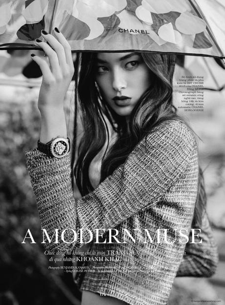 Tiana Tolstoï is a “Modern Muse” for a Special Chanel for ELLE by Benjamin Kanarek Tiana Tolstoi in Chanel Restort 2015 for ELLE VIetnam © Benjamin Kanarek
