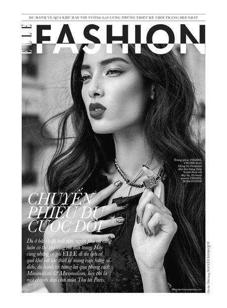 Tiana Tolstoï is a “Modern Muse” for a Special Chanel for ELLE by Benjamin Kanarek Tiana Tolstoi in Chanel Restort 2015 for ELLE VIetnam © Benjamin Kanarek
