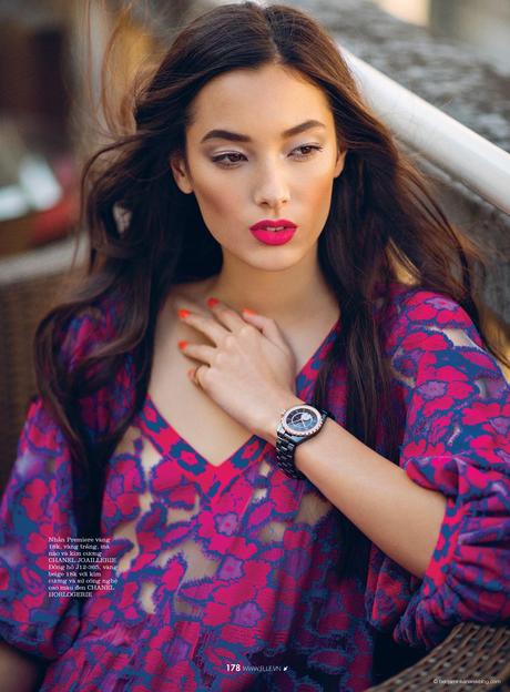 Tiana Tolstoï is a “Modern Muse” for a Special Chanel for ELLE by Benjamin Kanarek Tiana Tolstoi in Chanel Restort 2015 for ELLE VIetnam © Benjamin Kanarek