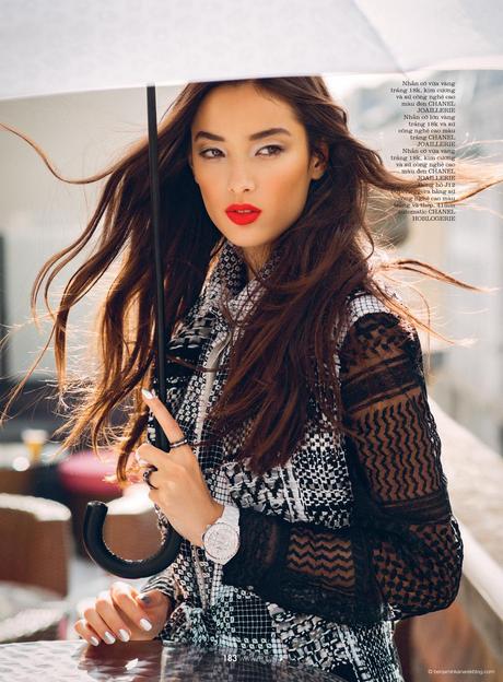 Tiana Tolstoï is a “Modern Muse” for a Special Chanel for ELLE by Benjamin Kanarek Tiana Tolstoi in Chanel Restort 2015 for ELLE VIetnam © Benjamin Kanarek