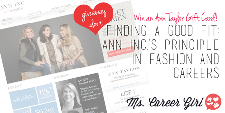 Finding a Good Fit: Ann Inc.’s Principle in Fashion and Careers