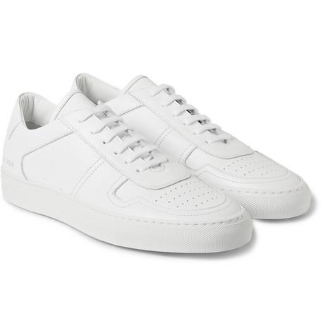 Common Projects white leather BBall Low