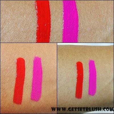 Makeup Revolution Salvation Velvet Lip Lacquer in You Took My Love,Keep Trying For You - Review,Swatches,LOTD