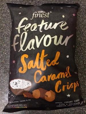 Today's Review: Tesco Finest Salted Caramel Crisps